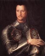 BRONZINO, Agnolo Cosimo I de  Medici in Armour Sweden oil painting reproduction